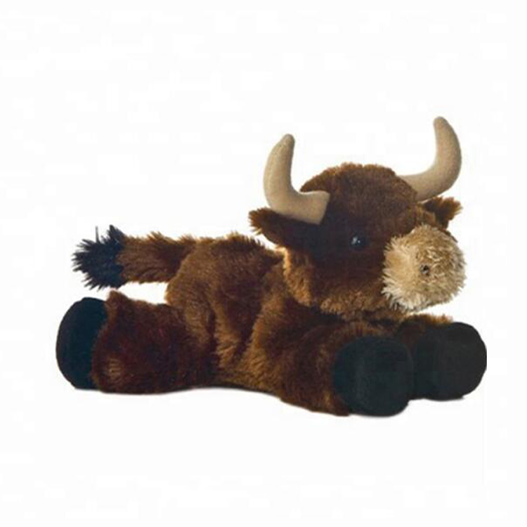 Brown Cow Stuffed Animal 4