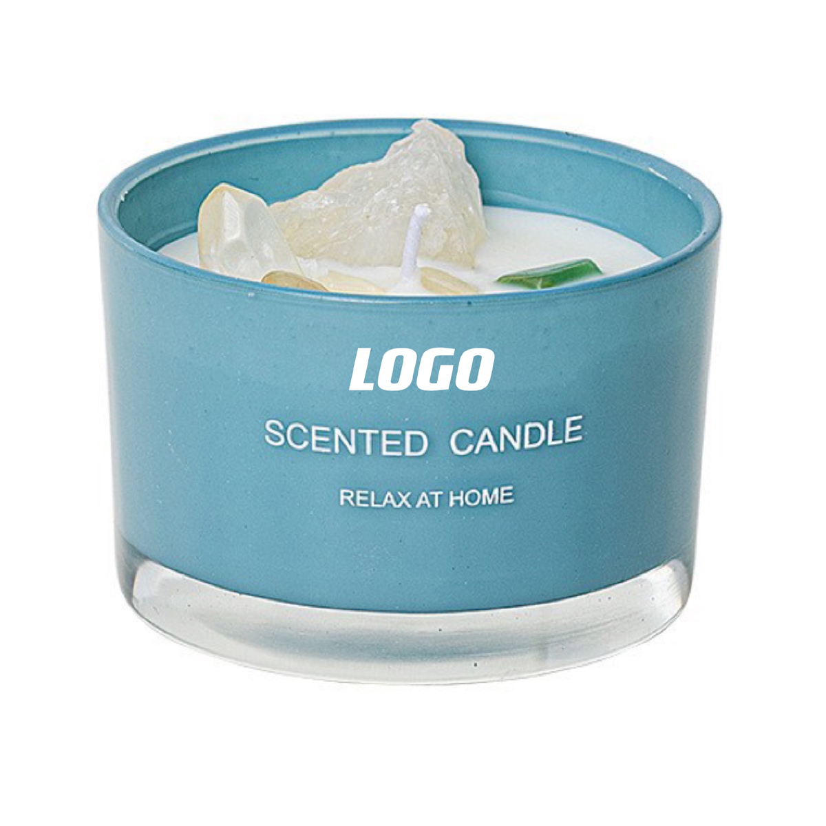 MOQ 10 pcs 2 Ounce Romantic Scented Candle 2