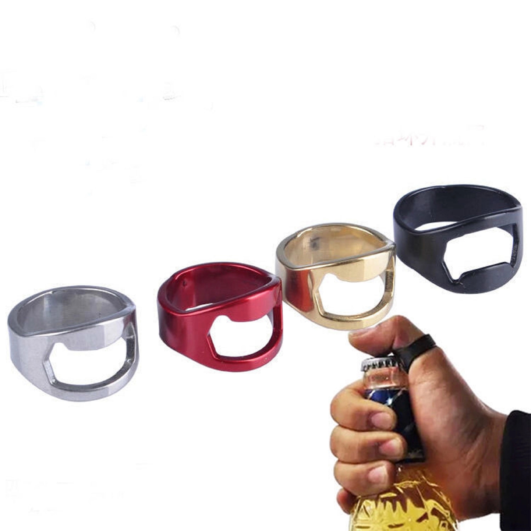 Stainless Steel Finger Beer Bottle 11