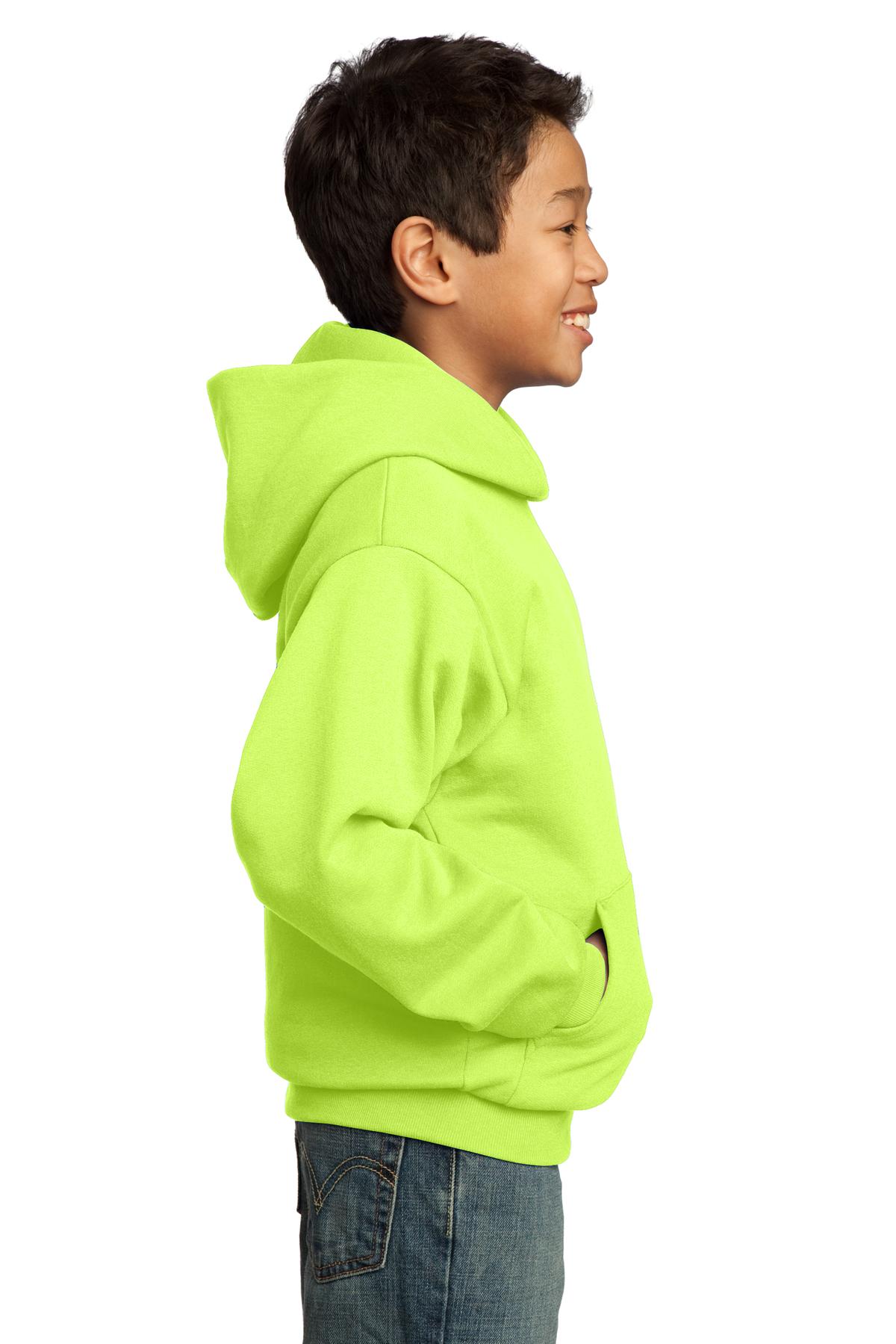 Port & Company® Youth Core Fleece Pullover Hooded Sweatshirt 128