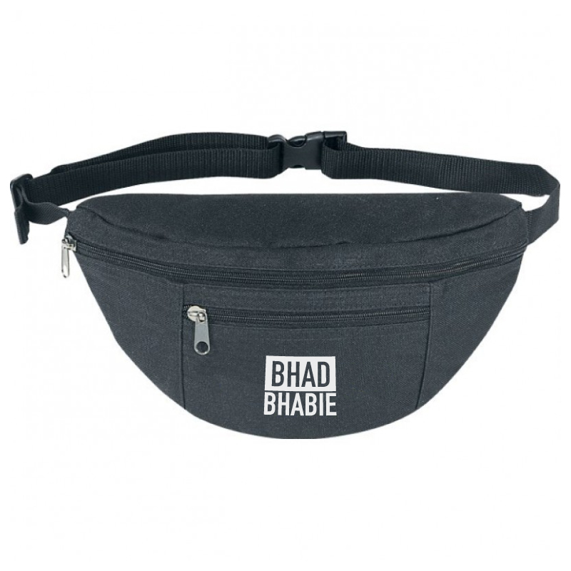 600D Polyester Double Zipper Fanny Pack 2