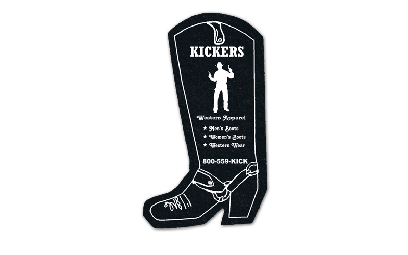 Cowboy Boot Flat Tire Coaster