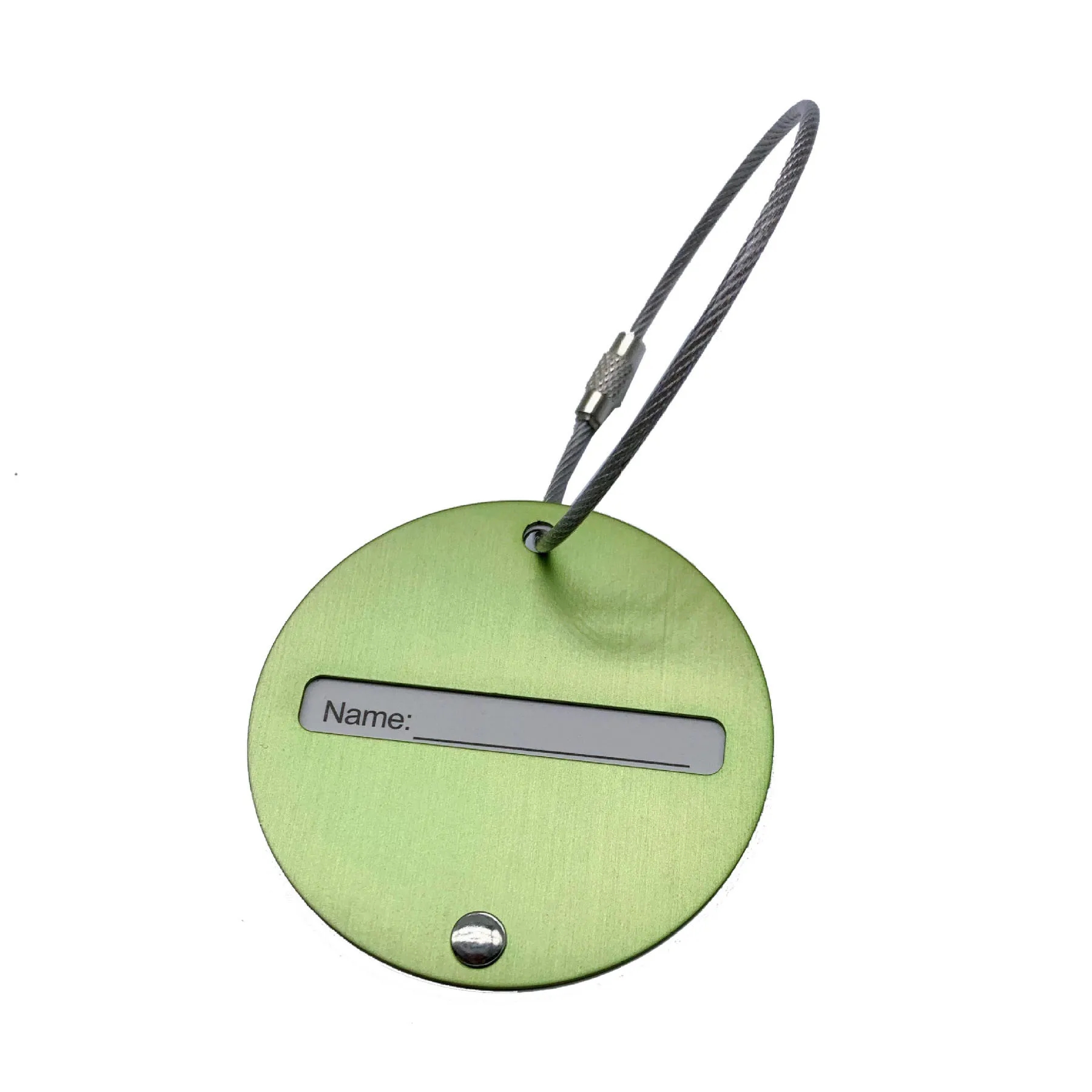 Metal Luggage Tag 3