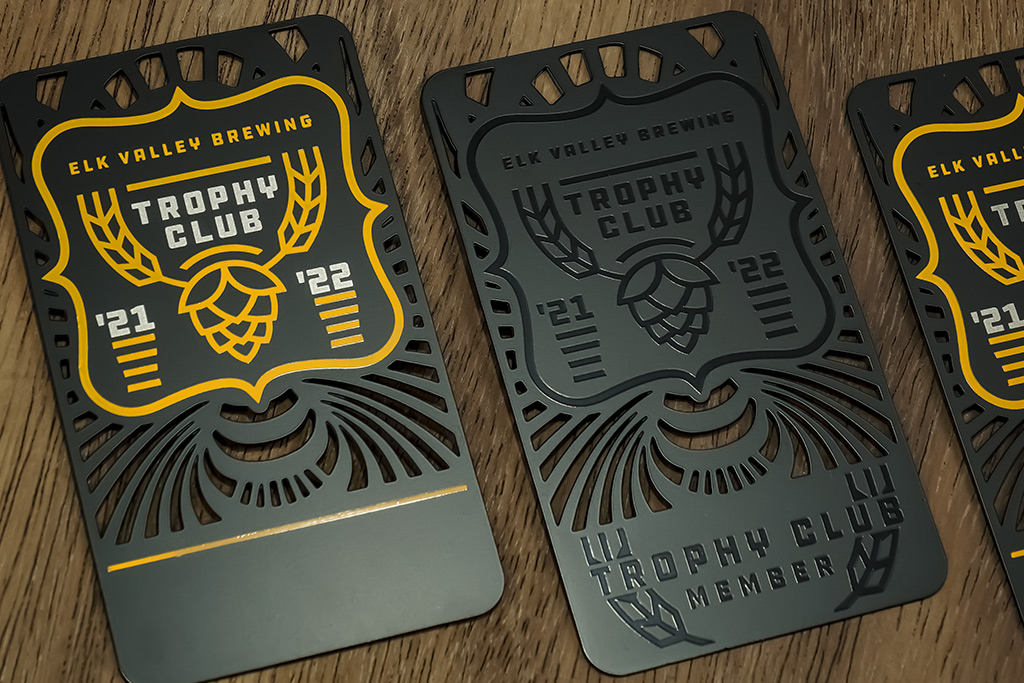 Black Metal Business Cards 53