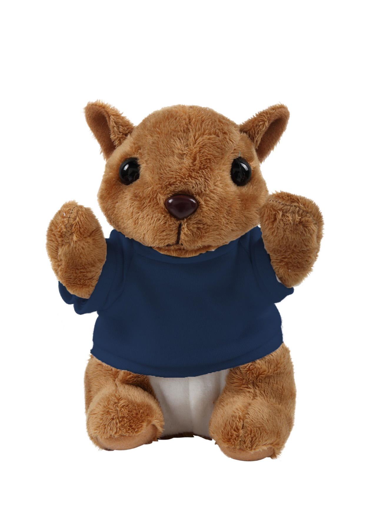 Soft Plush Sitting Squirrel with T-shirt 6