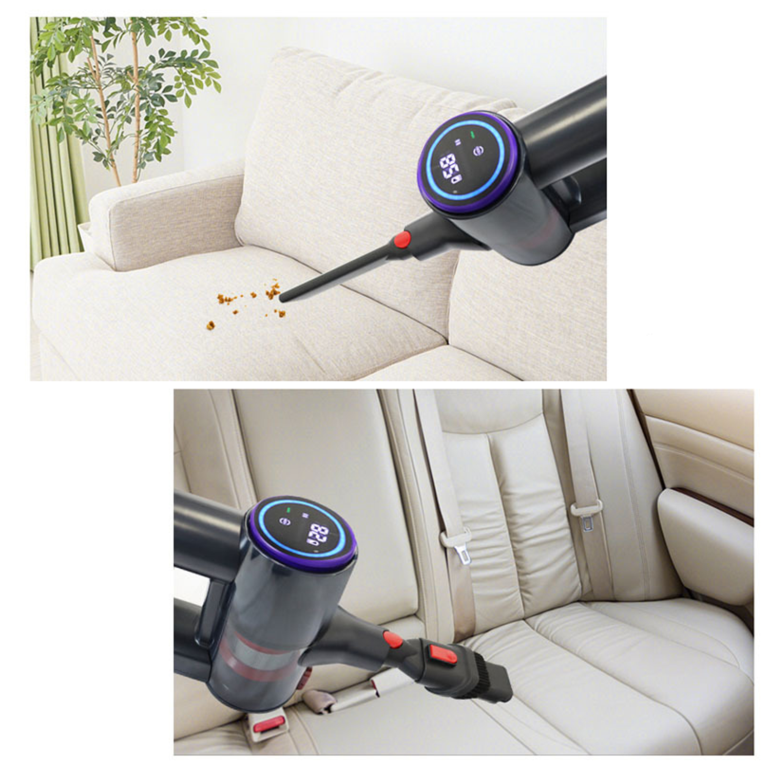 Rechargeable Handheld Portable Stick Vacuum Cleaner 2