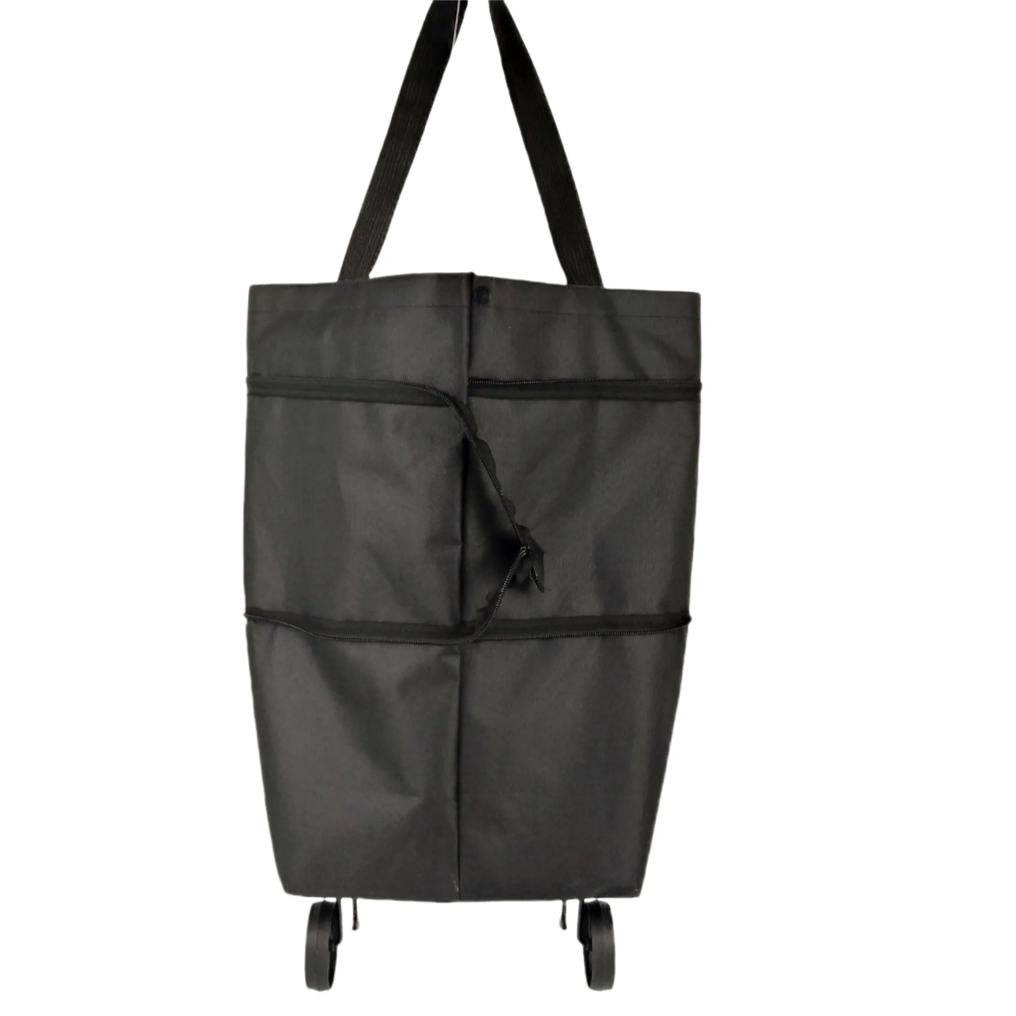 Foldable Wheeled Storage Bag With Handles 1