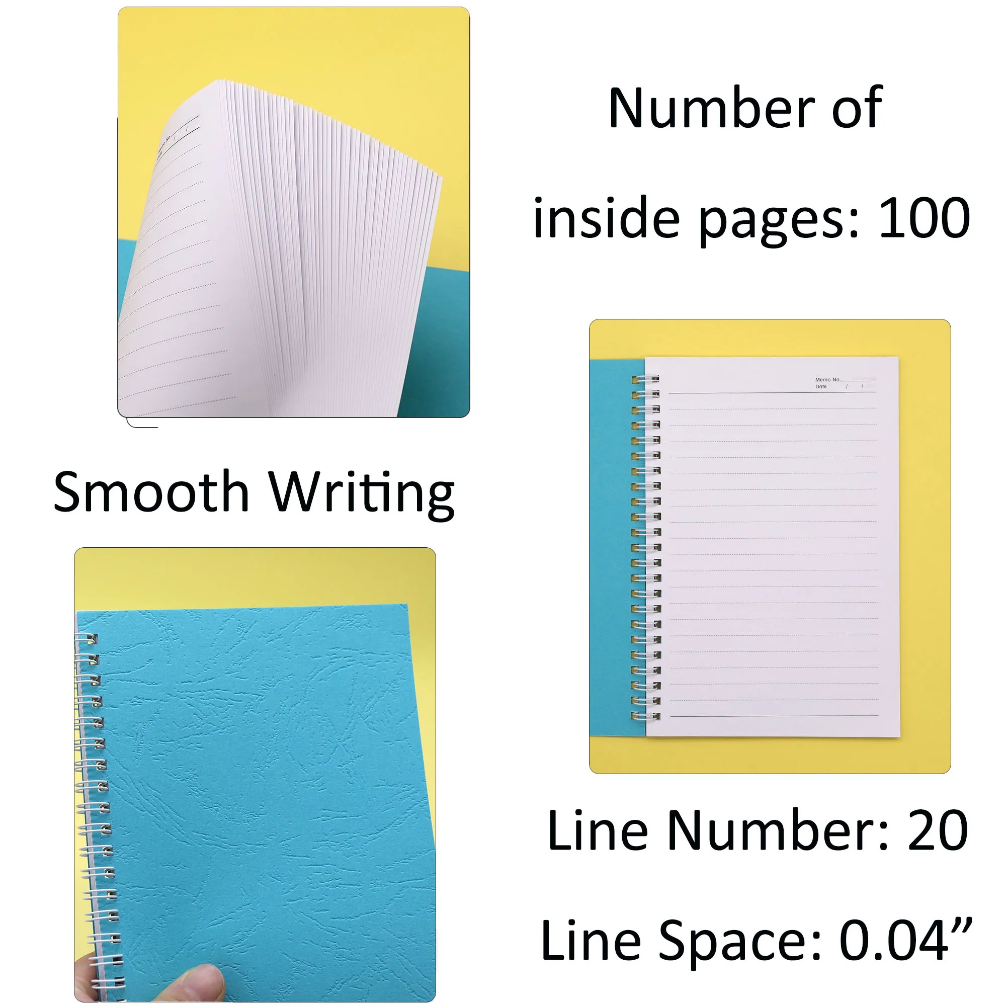Reusable Erasable Notebook Spiral A4 8