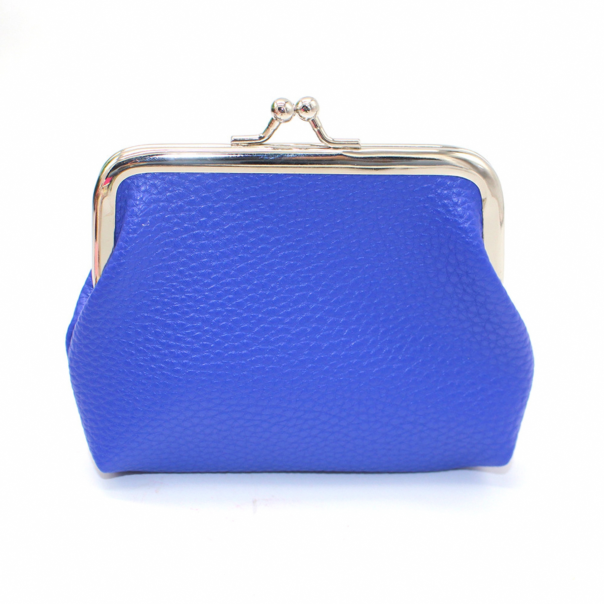 Genuine Leather Coin Purse with Top Clasp 4