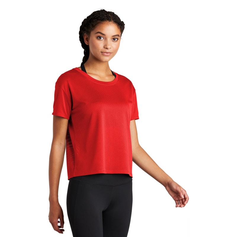 Sport-Tek Women's PosiCharge Draft Crop Tee. 36