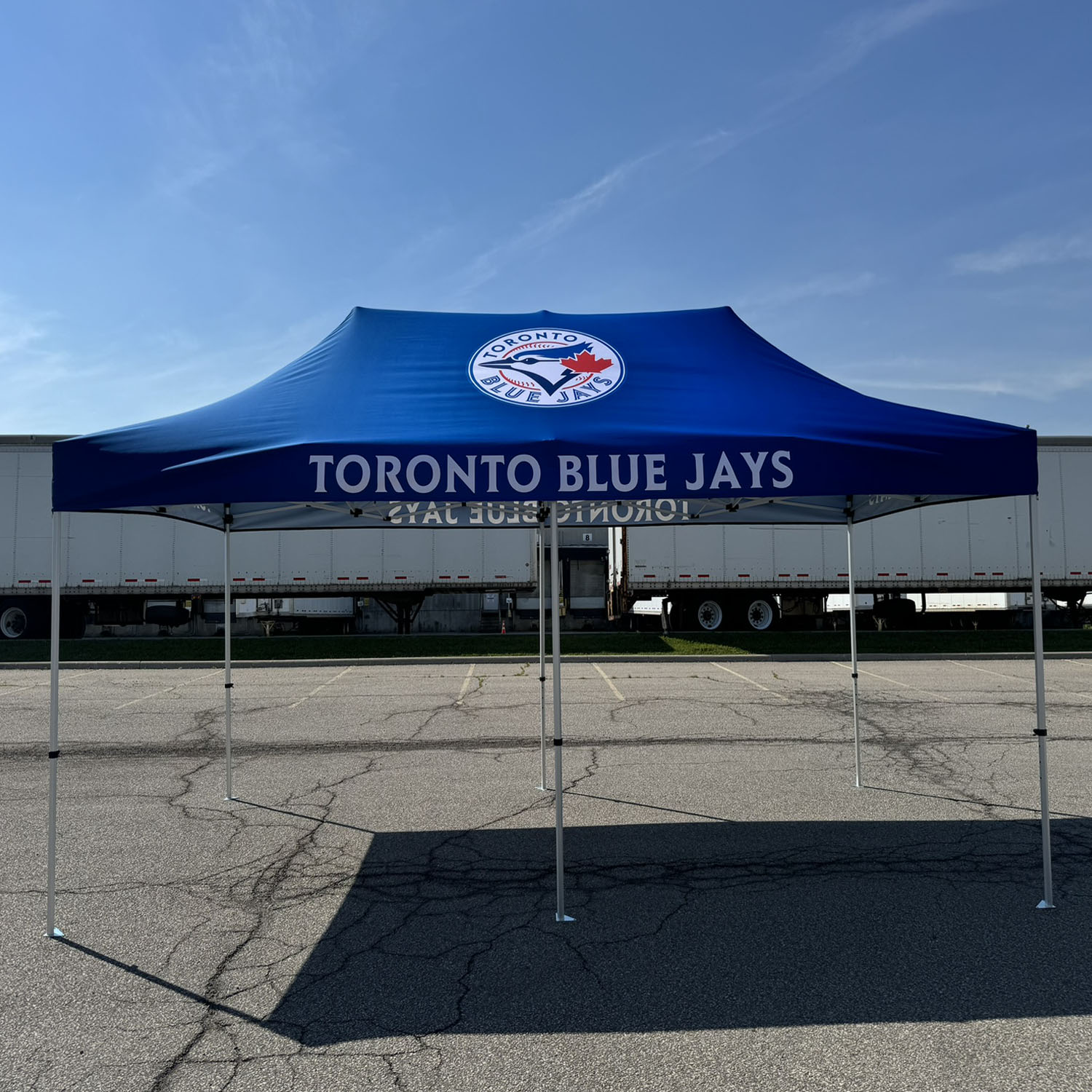 20' Premium Sublimated Tent Kit, Includes Premium 40mm Aluminum Frame, Canopy, Case, Grass Stake Kit 7