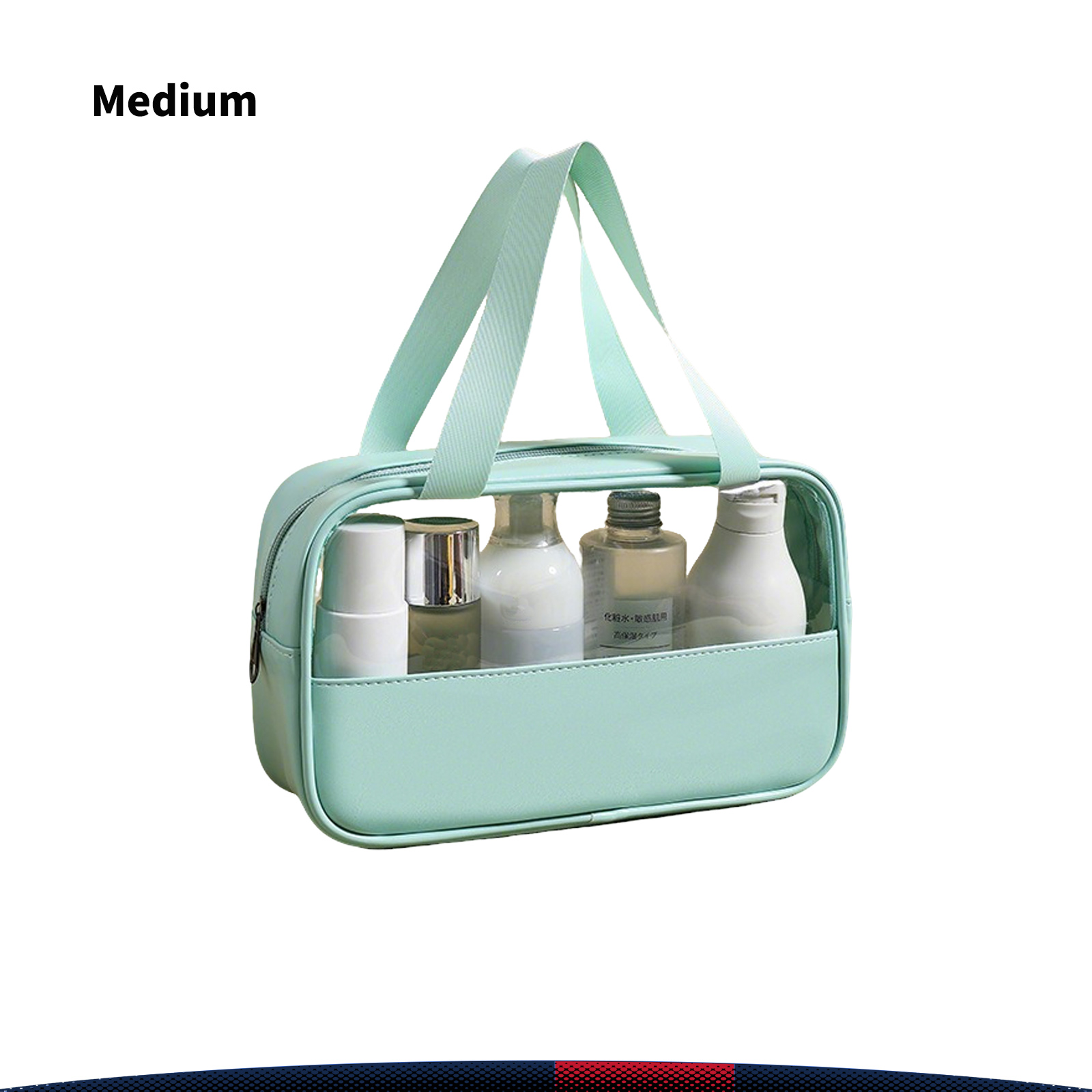 Sliby Portable Waterproof PU Makeup Bag 2
