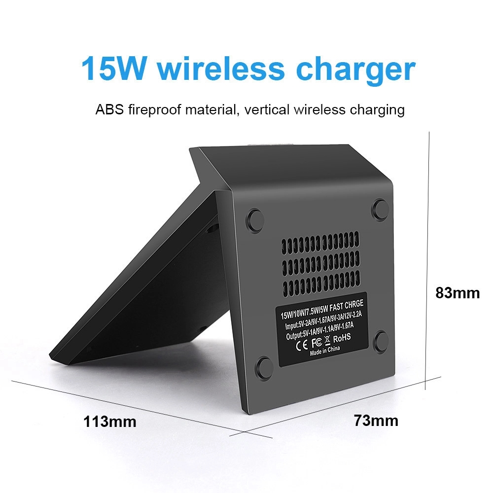 15W Fast Wireless Charger 4