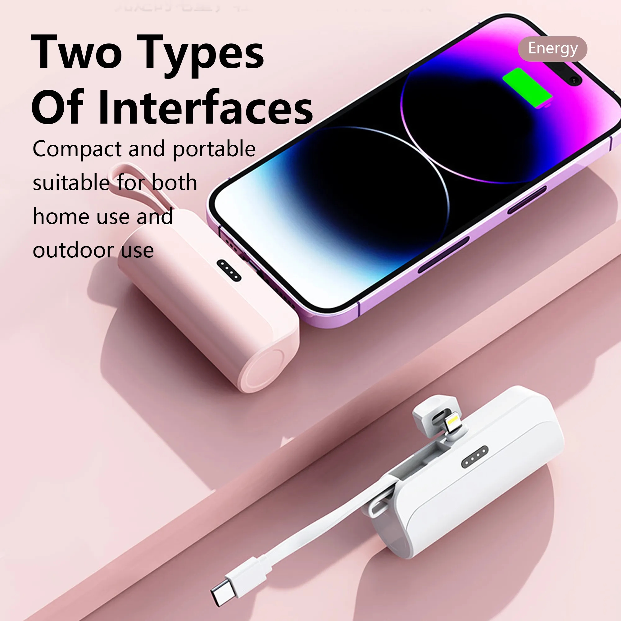 Dual Port Mini Portable Power Bank 3