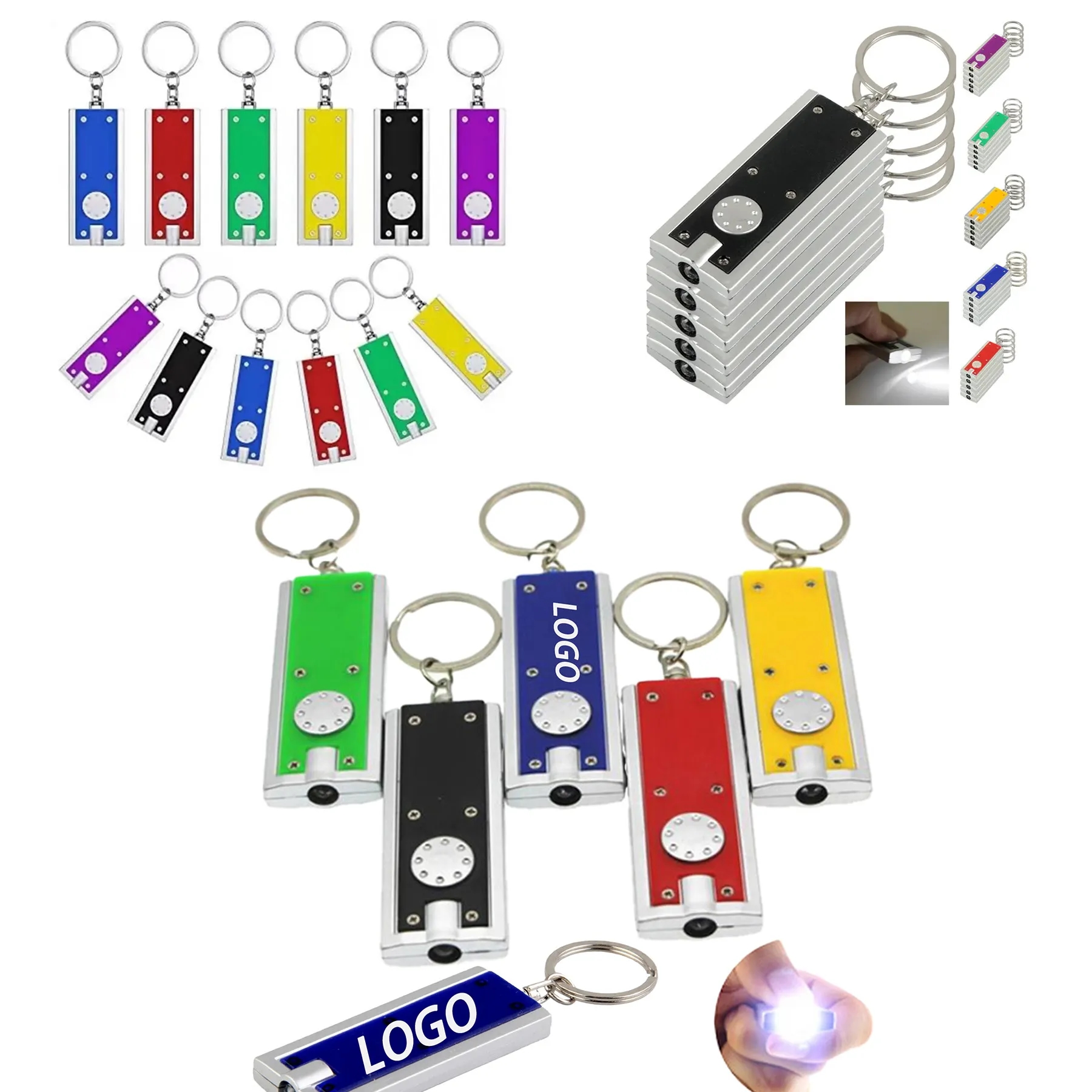 LED Camping Portable Keychain Flashlight 2
