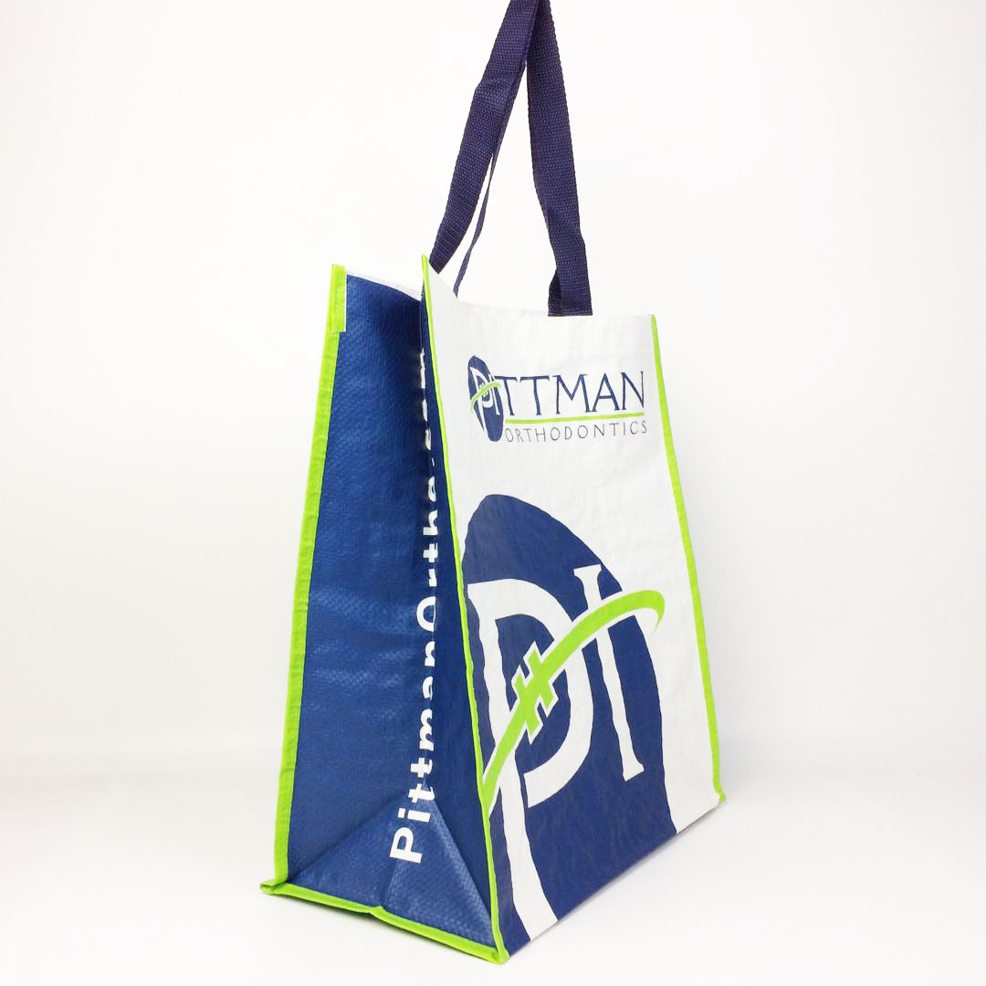 OEM Recyclable Bags Laminated PP Woven Bags Shopping Bag 2