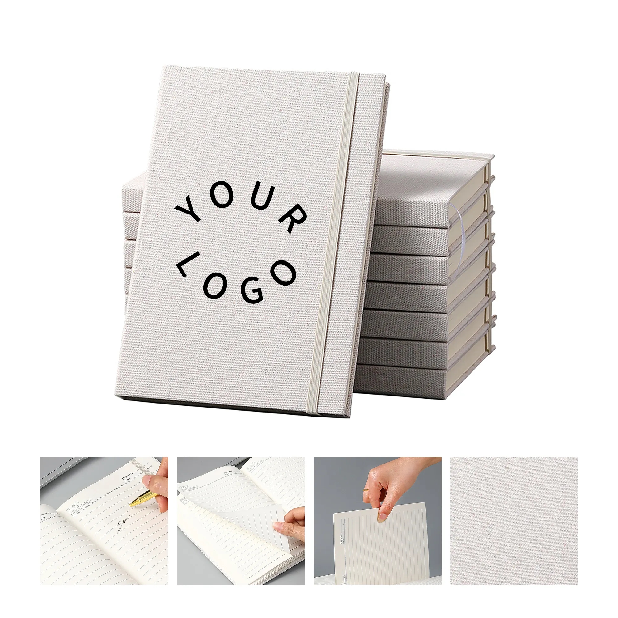 A5 Notebook Linen Cover 1