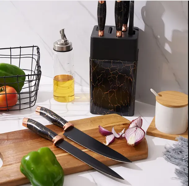 Kitchen Marble Knife Set 3