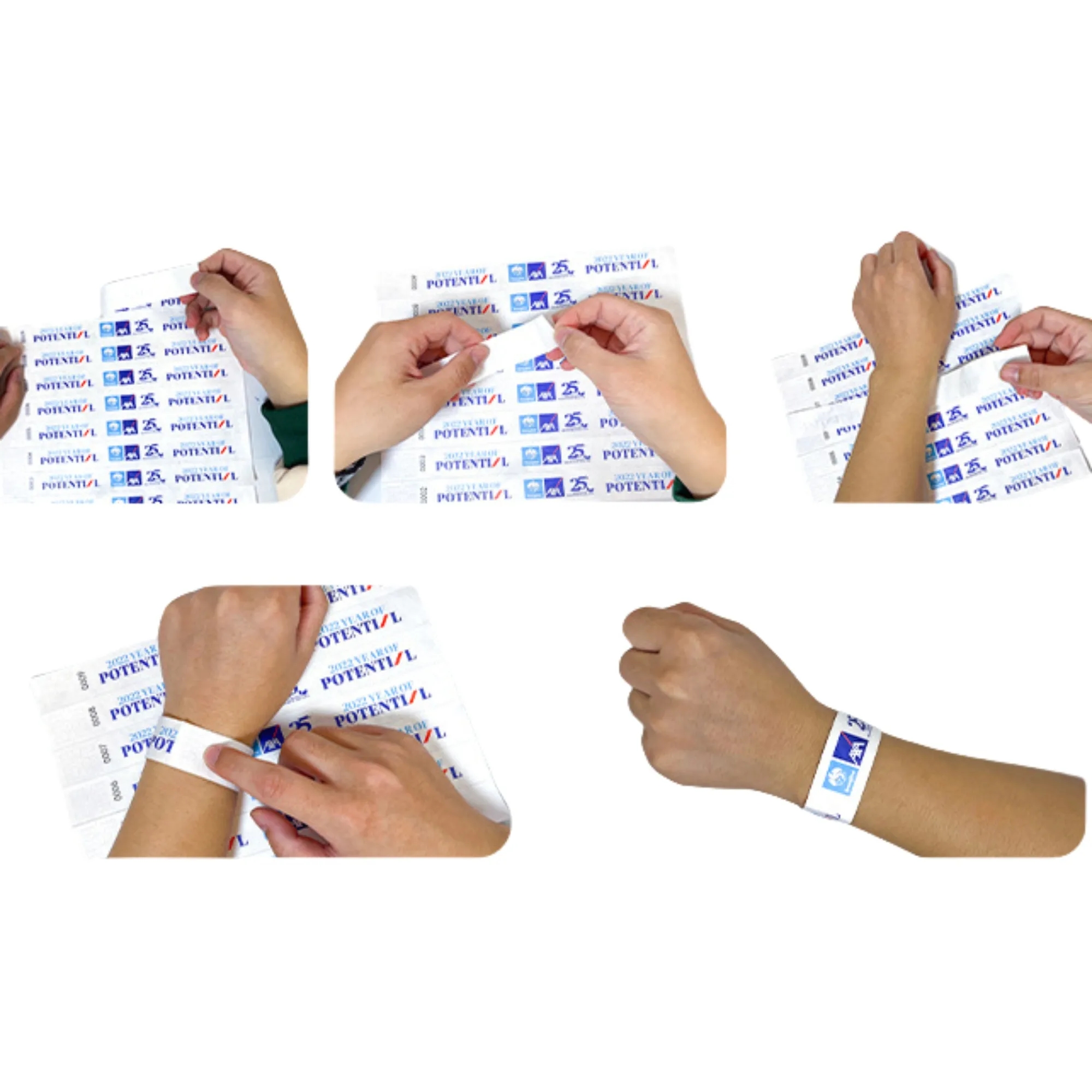 Disposable Dupont Paper Wristband 14