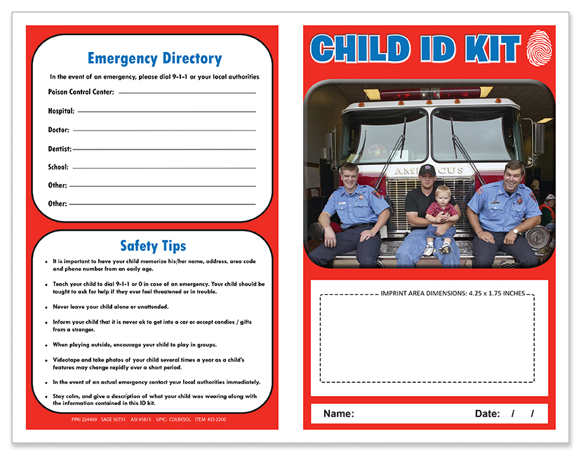 CHILD ID SAFETY KIT - Fire 3