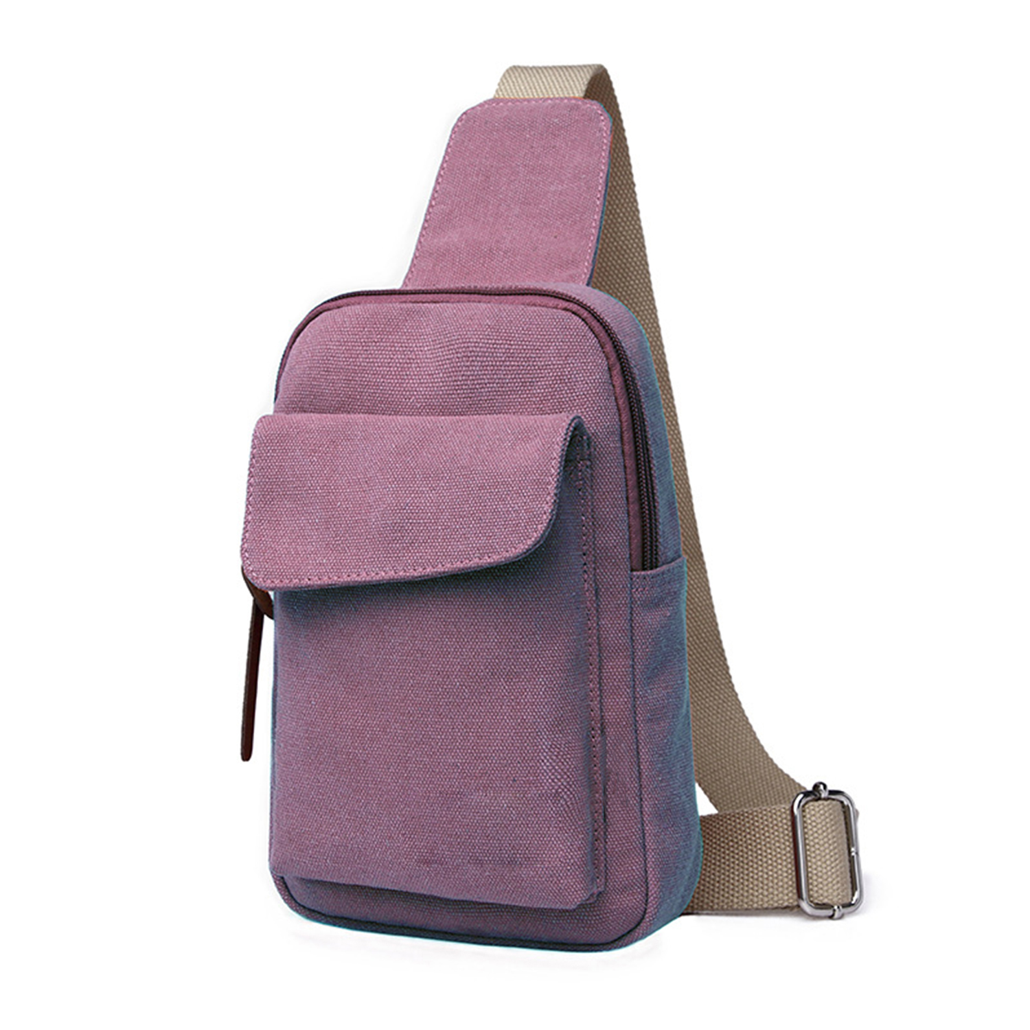 Canvas Crossbody Backpack for Women & Men Chest Bag 2