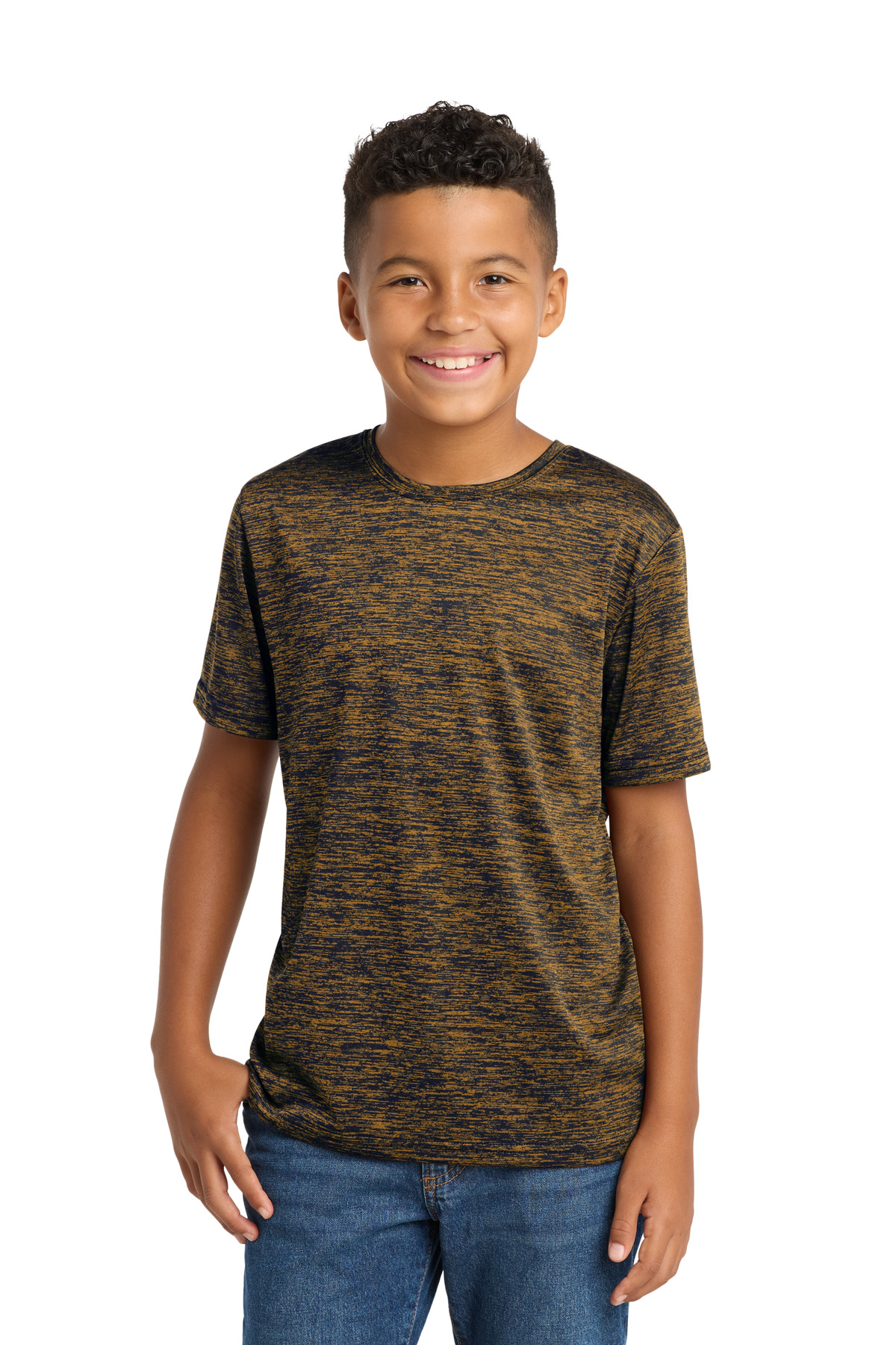 Sport-Tek Youth PosiCharge Electric Heather Tee. YST390 2