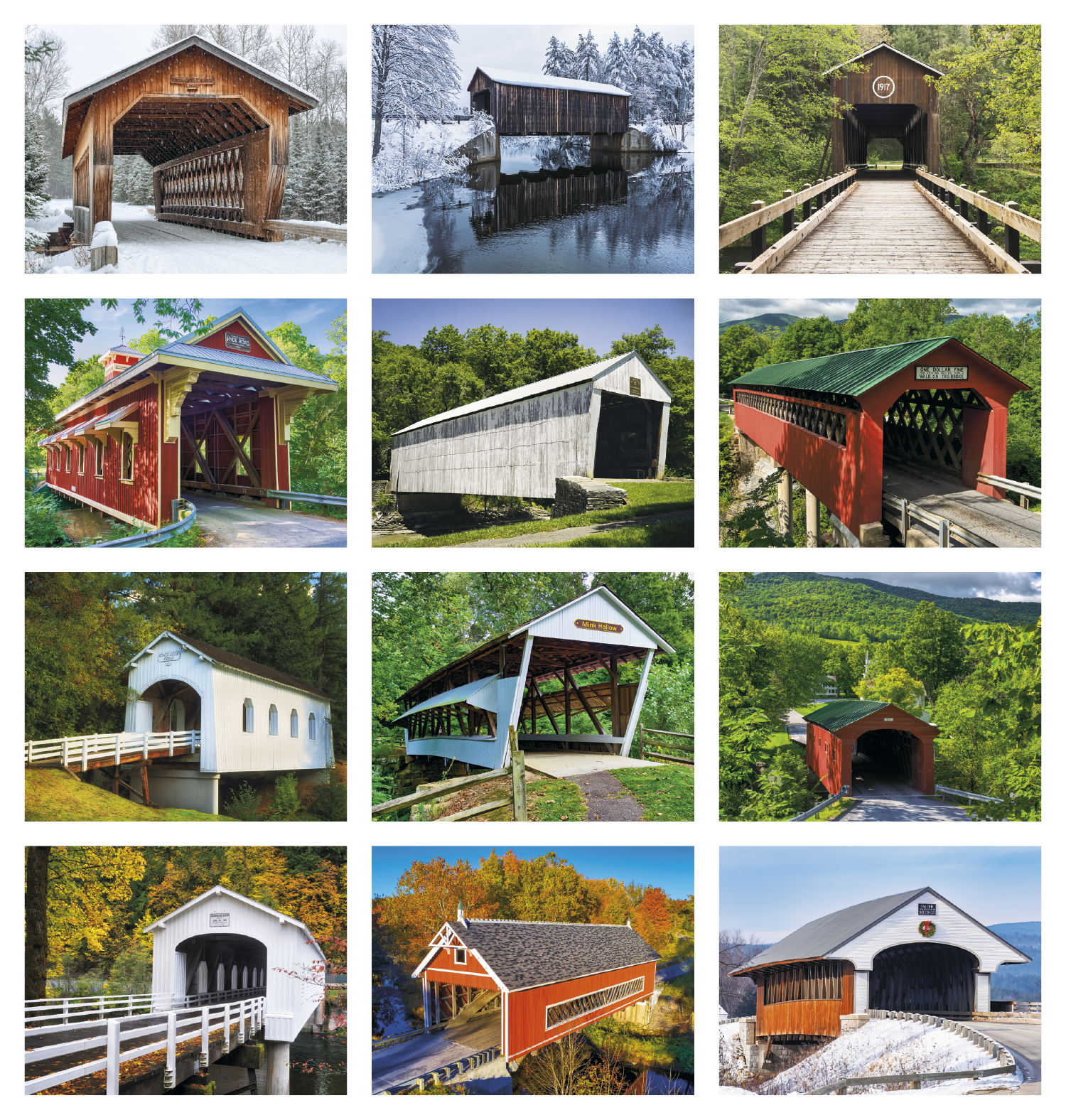 Triumph® Calendars Bridges Calendar 58