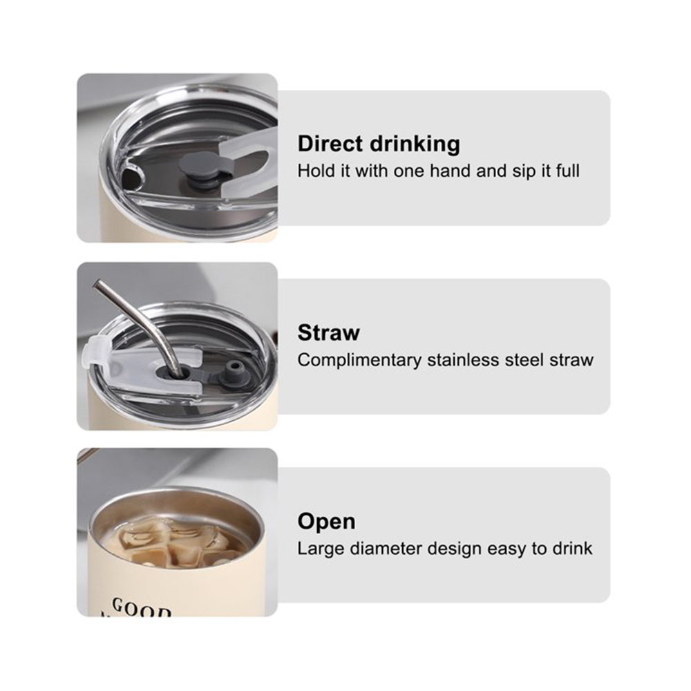 Stainless steel thermos coffee mug 5