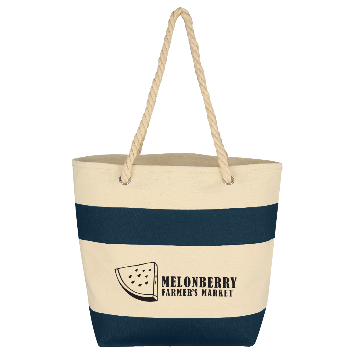 Cruising Tote Bag With Rope Handles, custom tote bag with logo imprint 4