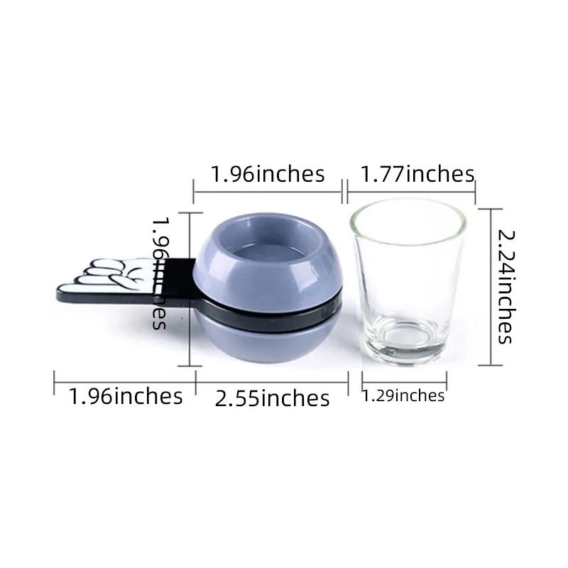 Original Spin the Shot Fun Adult Drinking Games, Includes 2