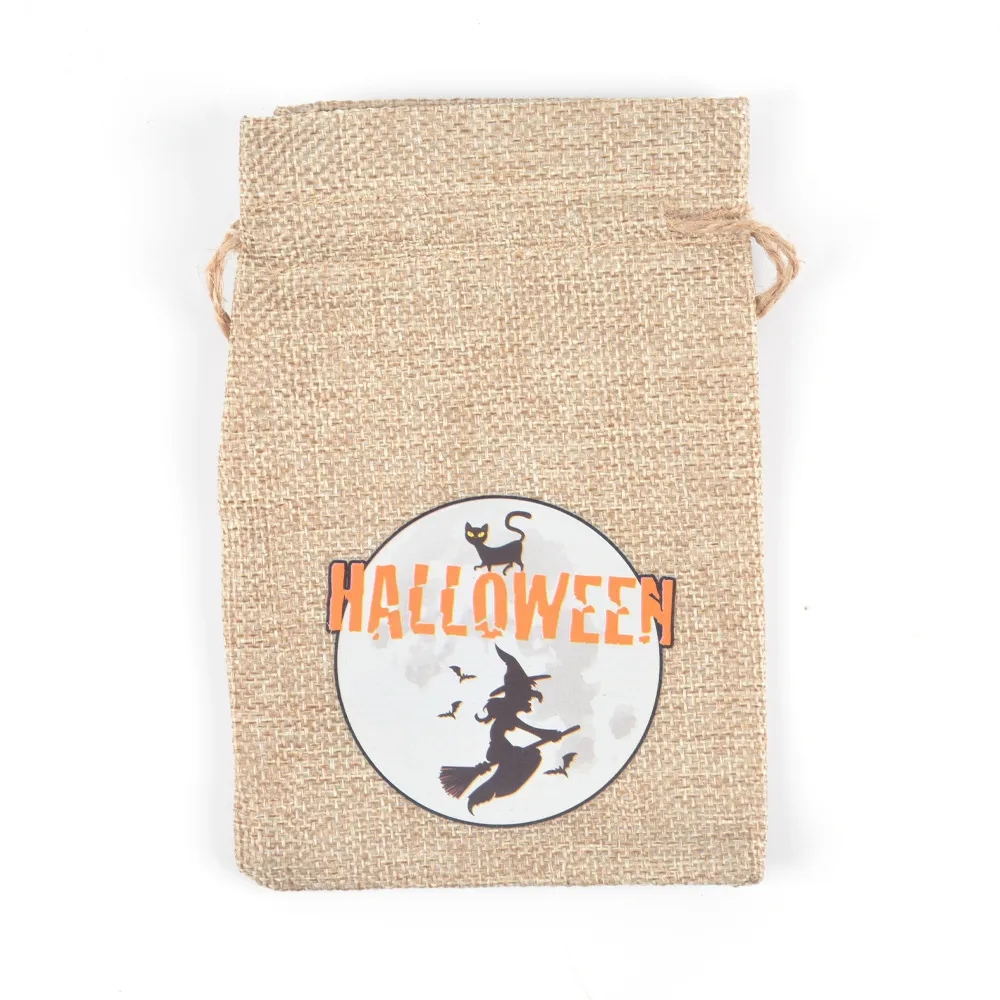 Burlap Drawstring Bag 3.94x5.91x1.18 Inch Compact Size 18