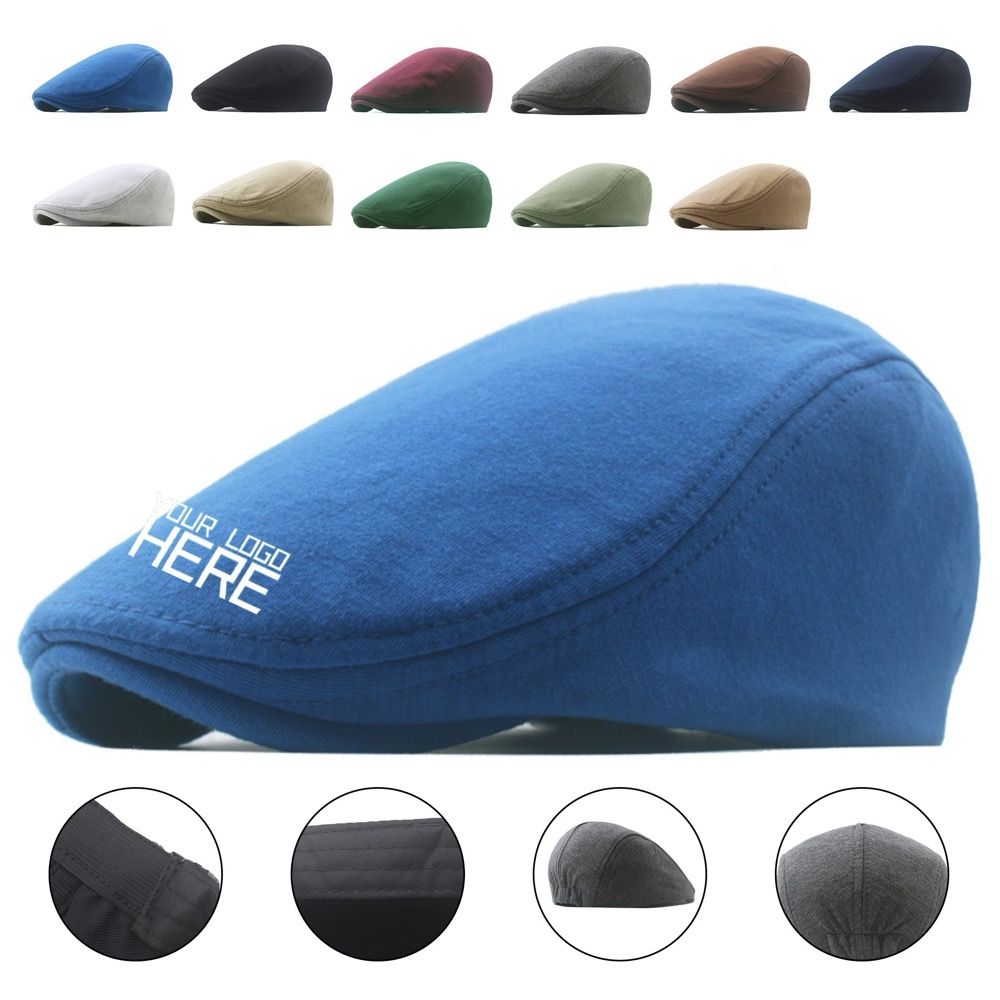 Cotton Newsboy Cap 2