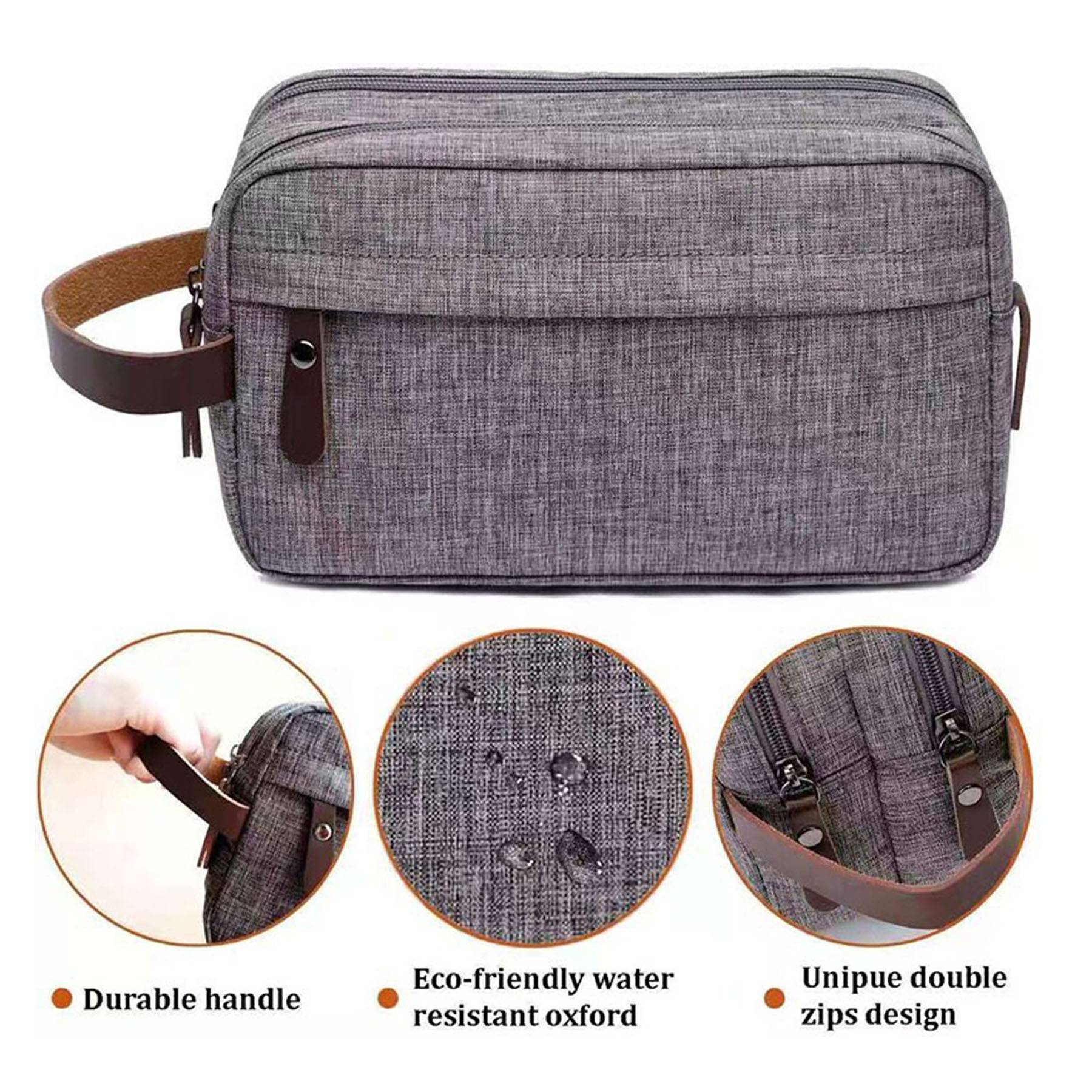 Oxford Travel Toiletry Bag for Women and Men 8