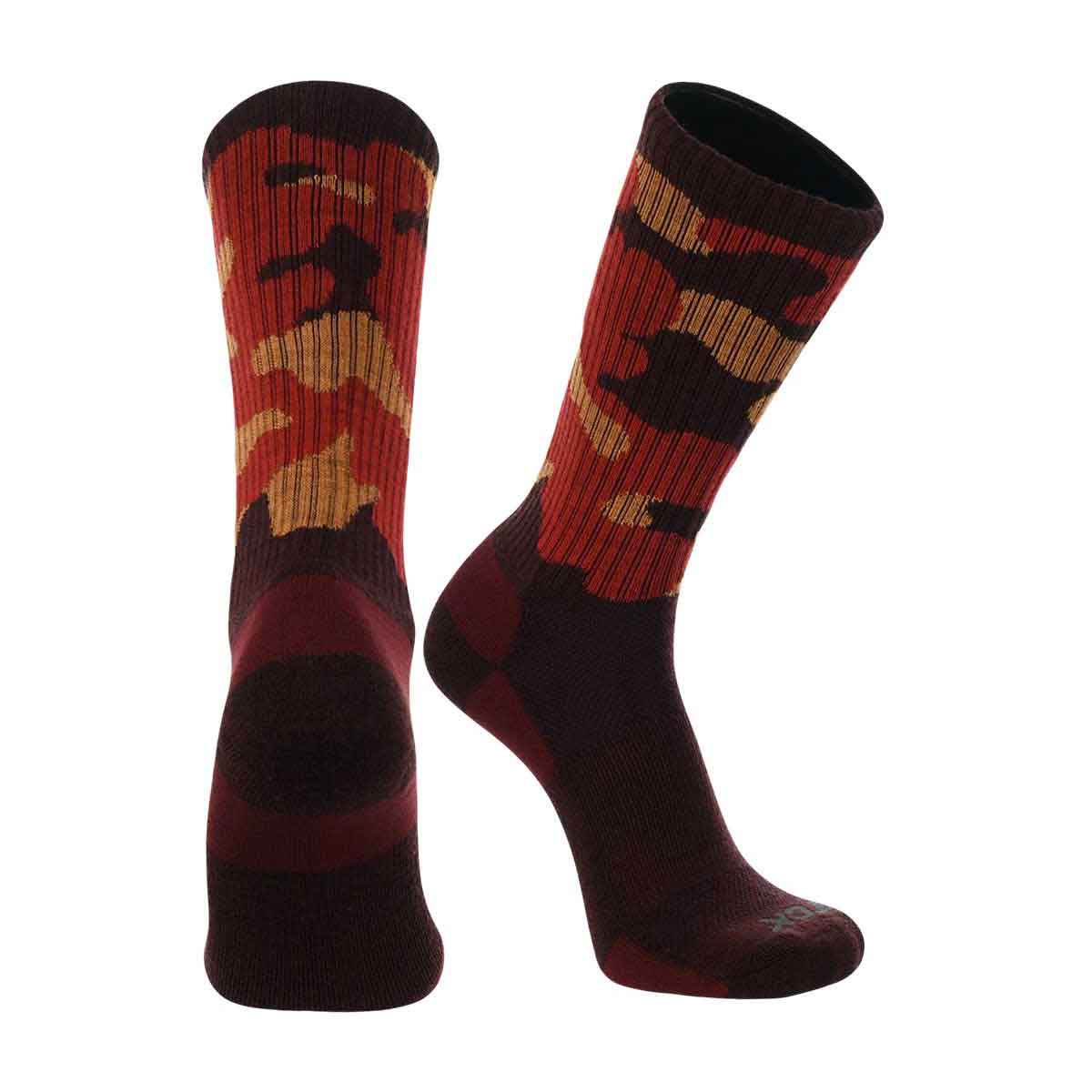 Camo Merino Wool Hiking Socks 2