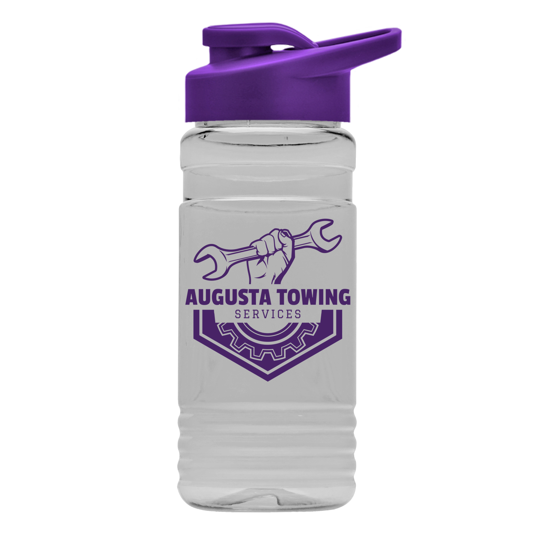 20 oz. Clear Sports Bottle with Drink-Thru 6