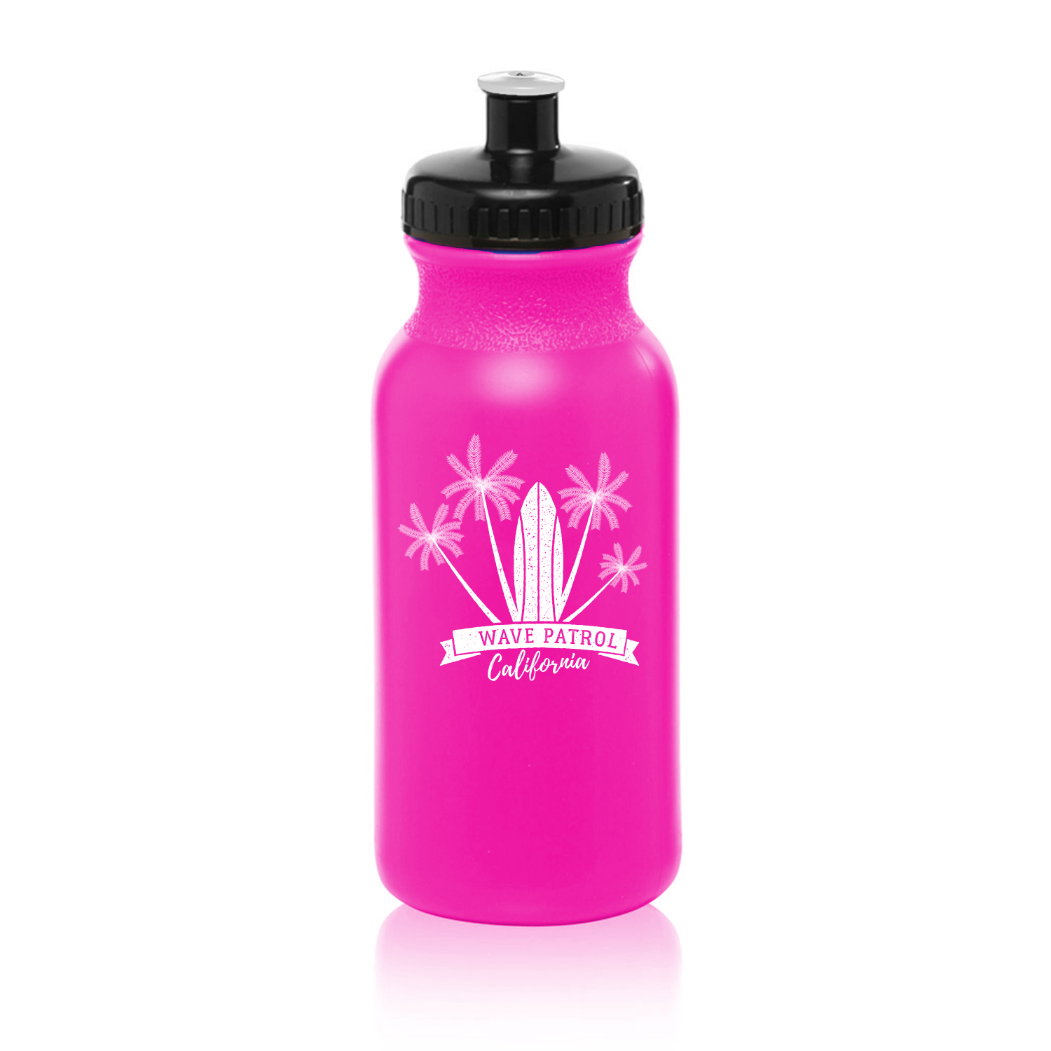 20 oz. Spirit Sports Water Bottle (1 Color Imprint) 17