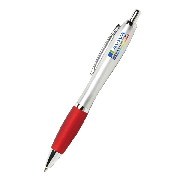 "Zinia" Soft Comfort Pen (Spot Color Print) 1