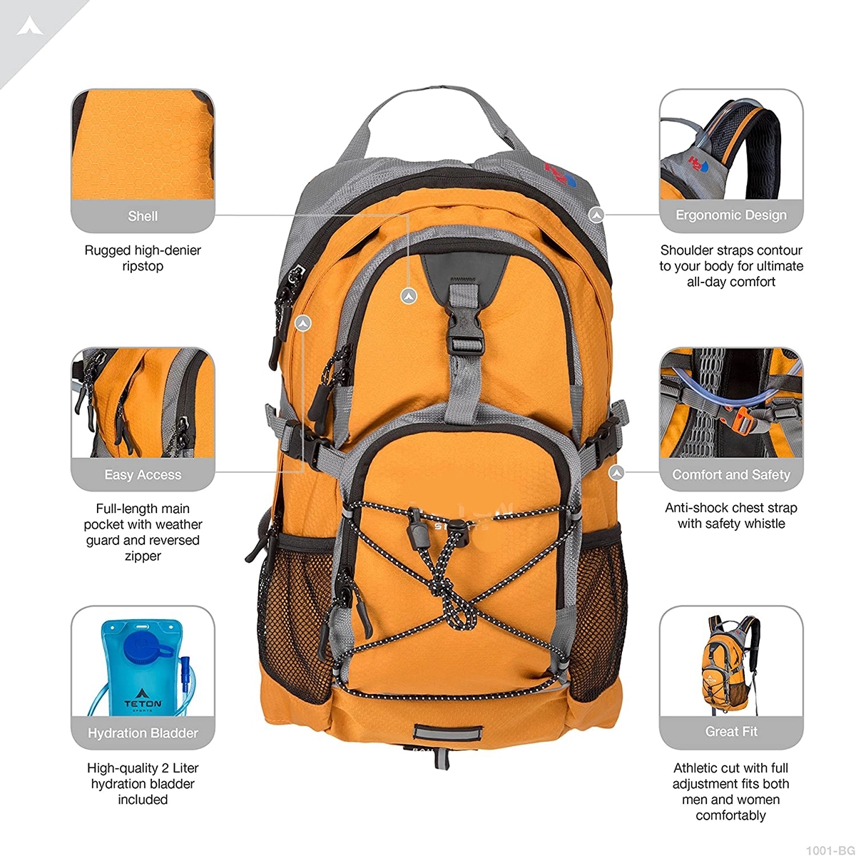 Sports Oasis 1100 Hydration Pack; Free 2-Liter Bladder 3
