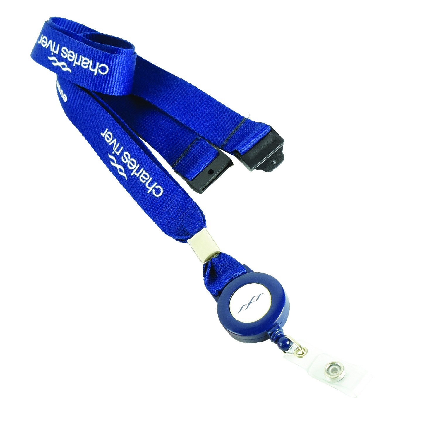 3/4" Polyester Lanyard with Retractable Reel Combo 3