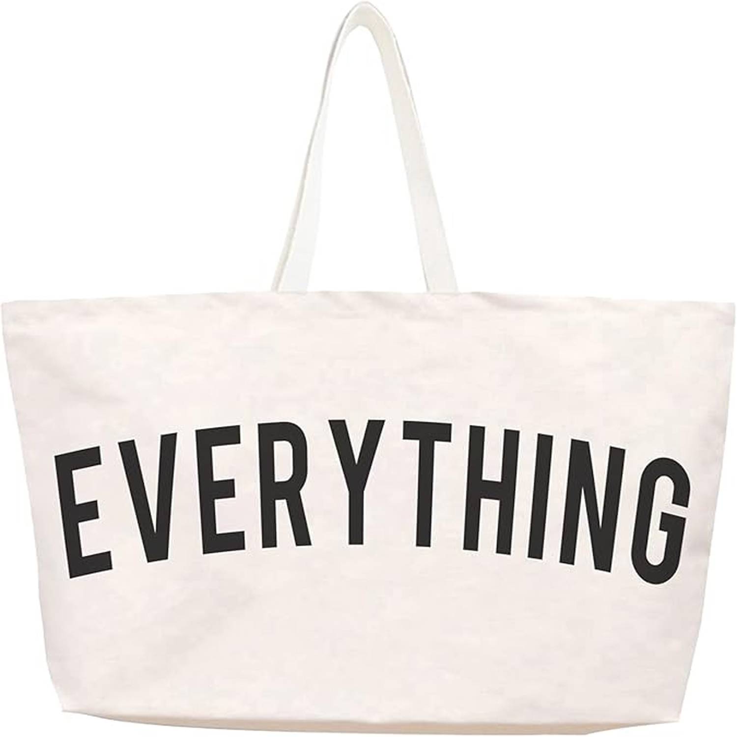 Large Capacity Portable Canvas Tote Bag, custom tote bag with logo imprint 10