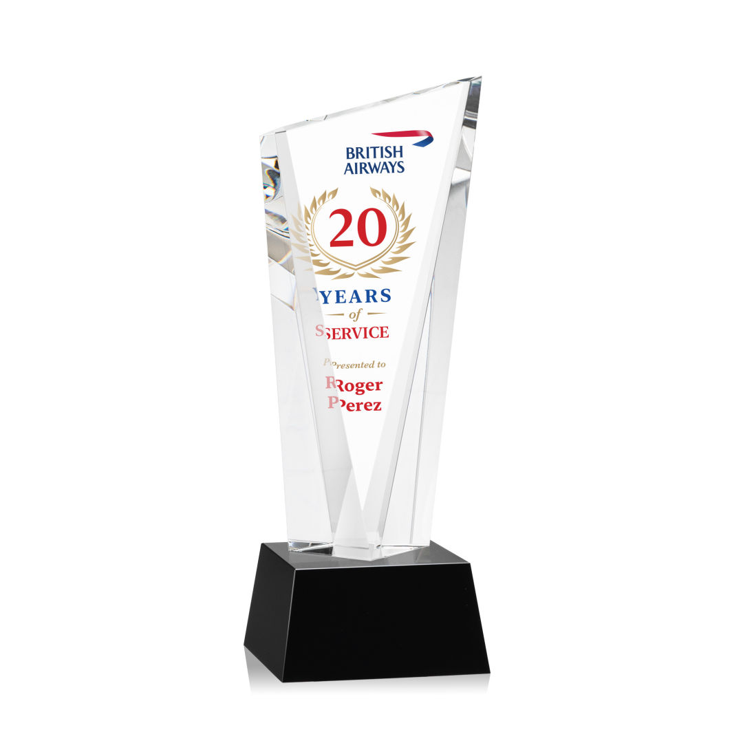 Plymouth VividPrint™ Award on Robson Base - Black 9