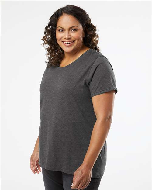 Women's Curvy Collection Fine Jersey Tee - 3816 2