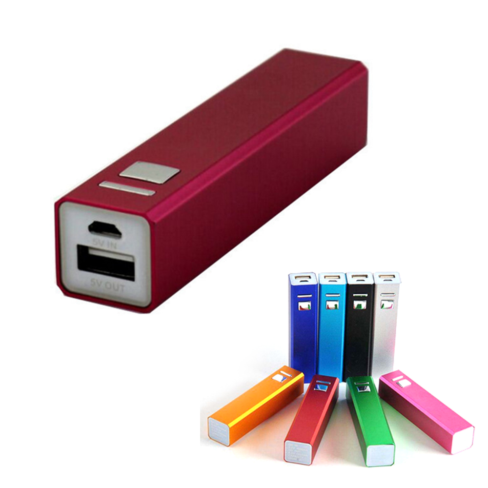 Portable Charger 2600Mah Power Bank Pack With Micro(Input)