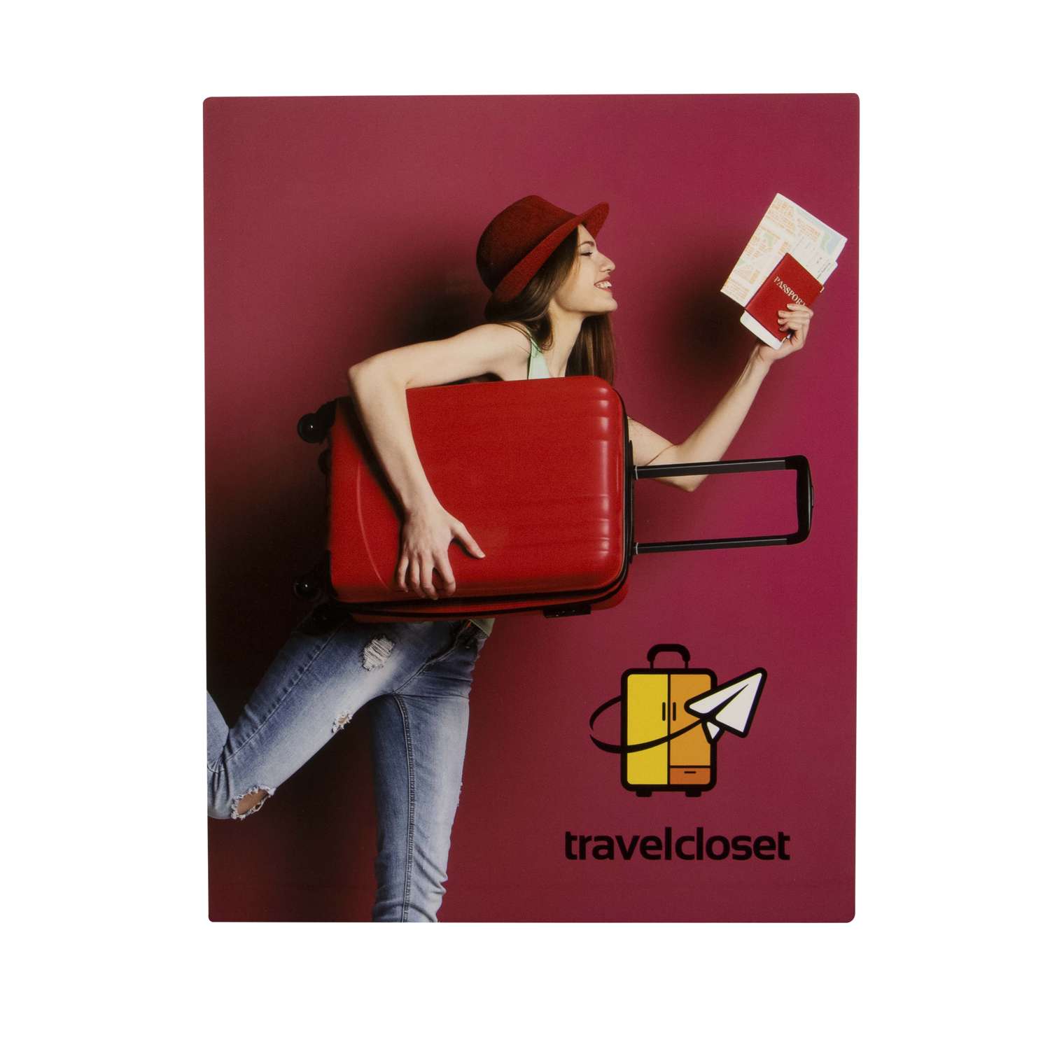 11"W X 14"H Glossy Aluminum Print with Shadow Mount