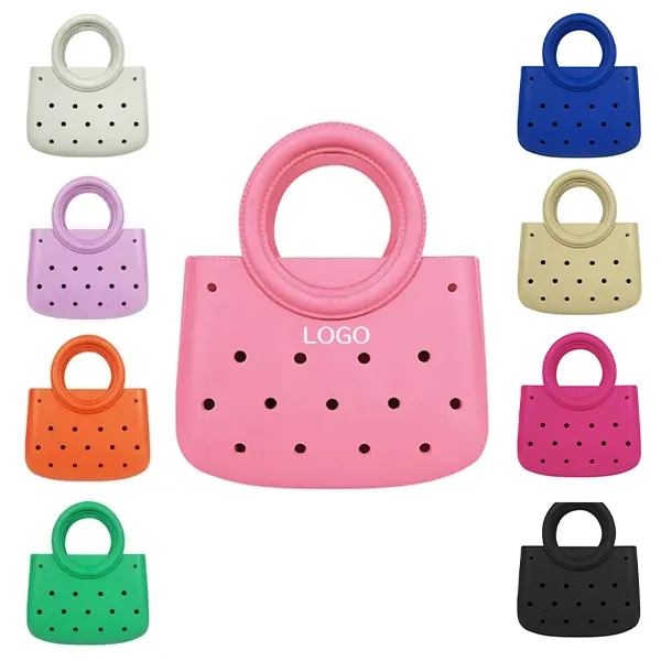 Waterproof EVA Beach Tote - Lightweight with Drainage Hole 13
