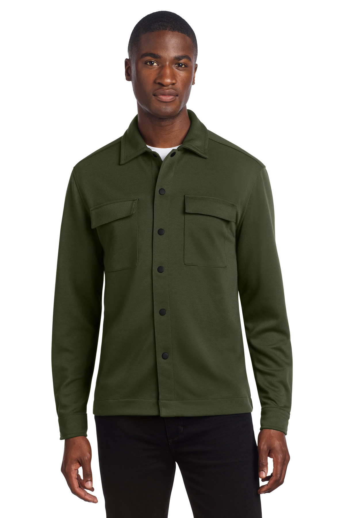 Mercer+Mettle Double-Knit Snap Front Jacket MM3004 29