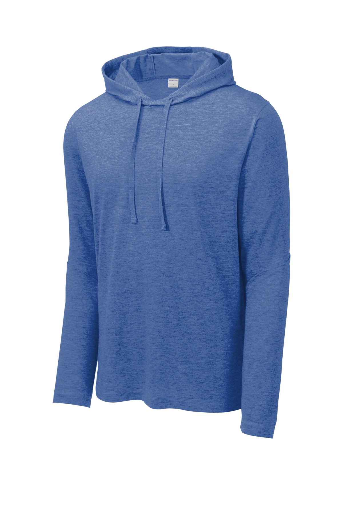 Sport-Tek PosiCharge Tri-Blend Wicking Long Sleeve Hoodie ST406, custom hoodie or sweatshirt with logo imprint 5
