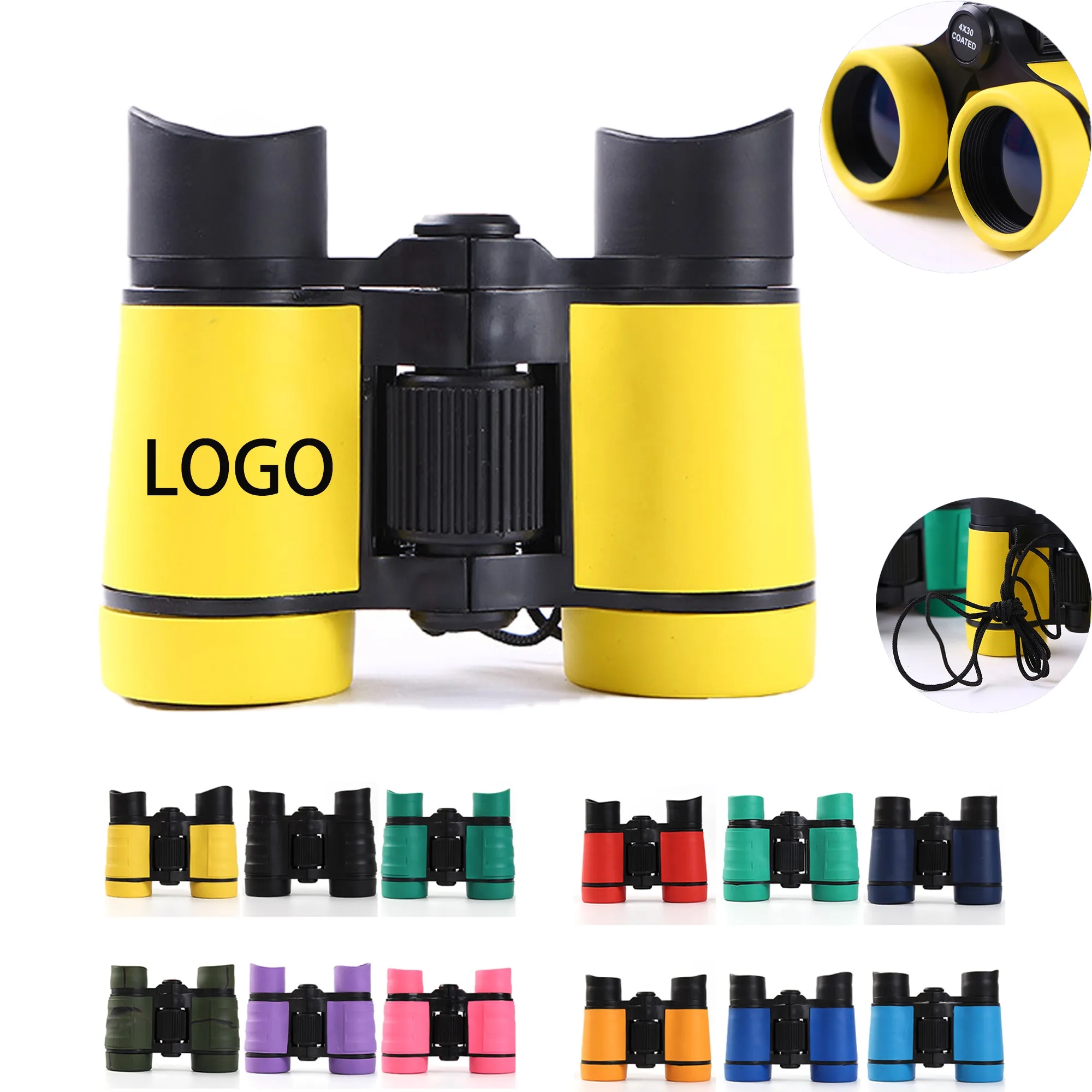 Children Binoculars With Strap For Exploring Nature 2