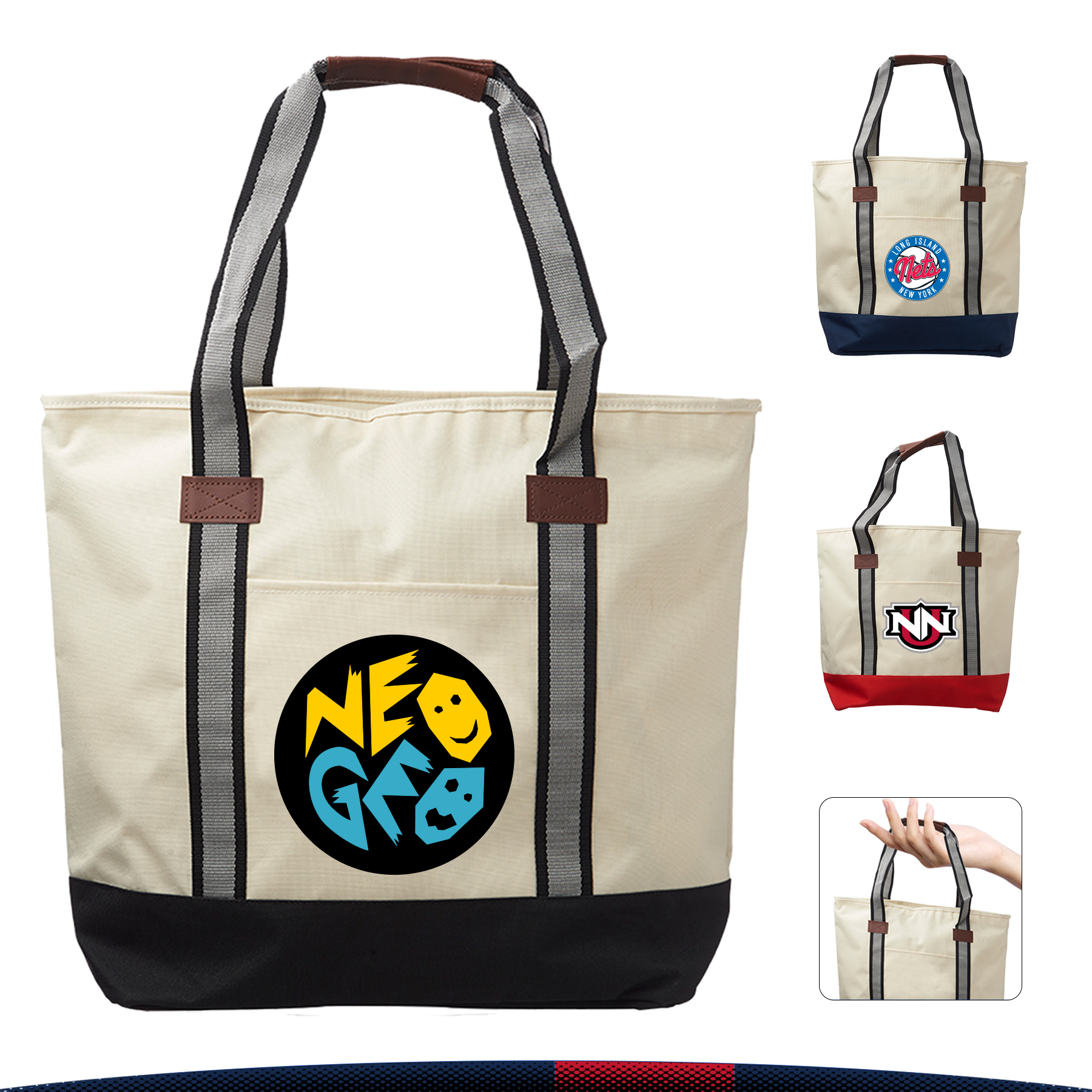 Carlina Tote Bags, custom tote bag with logo imprint 7