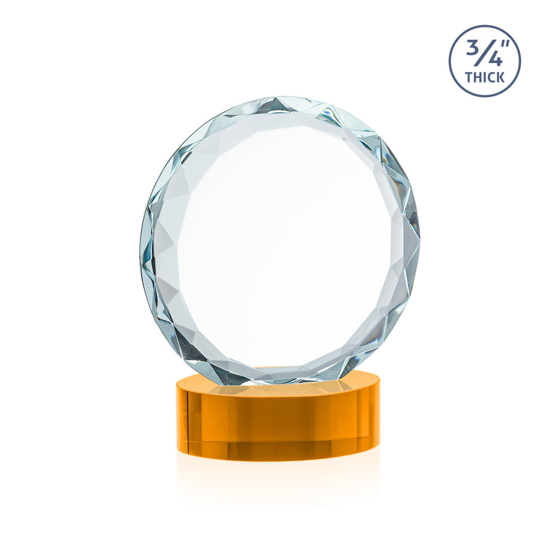 Centura VividPrint™ Award on Alberton Base - Amber 8